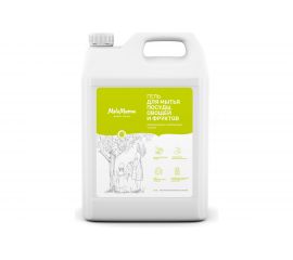 Биоразлагаемый гель для мытья посуды, овощей и фруктов MeloMama Луговой романс, 5 л 77036 