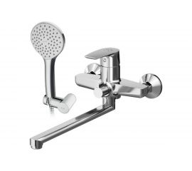 Смеситель для ванны/душа AM.PM, Gem излив 320 мм, душевой набор F90A95000 