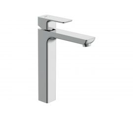 Смеситель для раковины Cersanit GEO высокий, с клик-клак 63043 