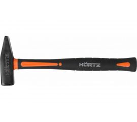 Слесарный молоток HORTZ 2.0 кв/боек, фиберглас обрез.рукоять HOR 104353 