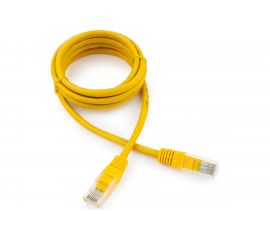 Медный патч-корд Cablexpert UTP PP10-1.5M/Y кат.5e, 1.5м, литой, многожильный жёлтый PP10-1.5M/Y 