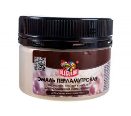 Акриловая эмаль OLECOLOR перламутровая, универсальная, хамелеон, 0.1 кг 4300006661 