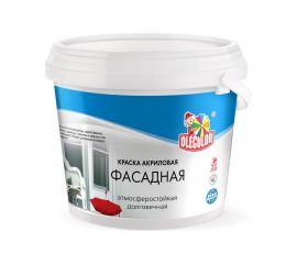 Фасадная краска OLECOLOR водно-дисперсионная, 14 кг 4300000051 