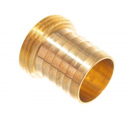 Штуцер латунный наружная резьба 1" 25мм Профитт 2101632 