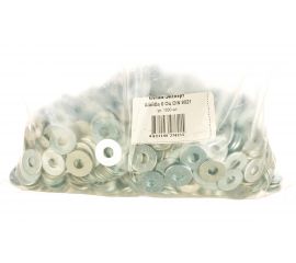 Кузовная шайба Метиз-Эксперт 6 оцинкованная DIN 9021 уп. 1000 шт. БП-00021432 