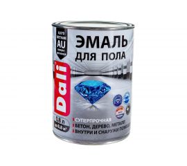 Эмаль для пола DALI Серая 0,8 л 6 55002 