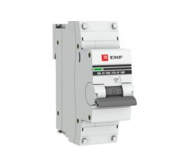 Автоматический выключатель EKF PROxima ВА 47-100, 1P, 32А, D, 10kA, SQ mcb47100-1-32D-pro 