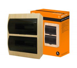 Бокс TDM ЩРН-П-24 модулей навесной пластик Эко сосна SQ0901-0018 