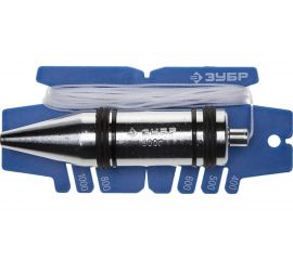 Строительный отвес Зубр Эксперт со шнуром и безопасным наконечником 06347-50_z01 