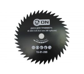 Диск (255х25.4 мм; 40 зубьев) для триммера ON 15-01-209 