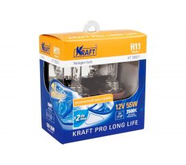 Автолампа KRAFT H11 12v55w PGJ19-2 Pro Long Life KT 700211 