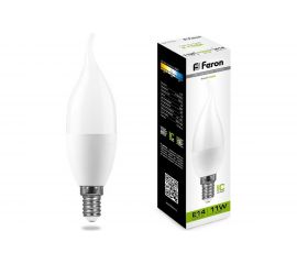 Светодиодная лампа FERON 11W 230V E14 4000K, LB-770 25940 
