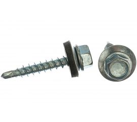 Кровельный саморез Качественный КРЕПЕЖ цинк, 4.8х29 мм, 55 шт 0200167 КЧ 