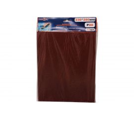 Бумага шлифовальная (10 шт; 230х280 мм; Р80) РОССНА Р860846 