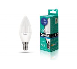 Светодиодная лампа Camelion LED10-C35/865/E14 10Вт 220В 13563 