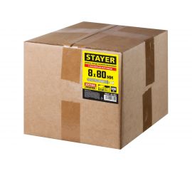 Полипропиленовый дюбель-гвоздь Stayer потайный бортик 8x80 мм 800 шт. 30641-08-080 