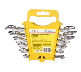 Набор гаечных рожковых ключей РемоКолор, углеродистая сталь, 6 предметов 43-2-516 