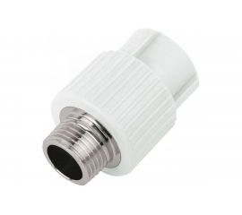 Комбинированная муфта VALFEX PP-R белая, 32х1/2 дюйма НР 10130232 127-1865 