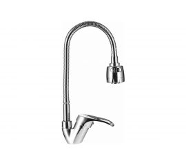 Смеситель для кухни WISENT с гибким изливом и режимом душ 53215 