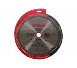 Диск пильный по дереву в двойном блистере (255х32/30/25 мм; 80Т) Спец СПЕЦ-0521102 