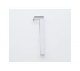 Цифра дверная 1 Brante LOFT 60 мм матовый хром 150180 