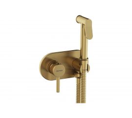 Смеситель монтируемый в стену RedBlu by Damixa Option с гигиеническим душем, бронза 214000000 