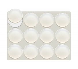 Набор протекторов для дверей шкафа МУЛЬТИДОМ Эконом 12 шт. MS45-10 