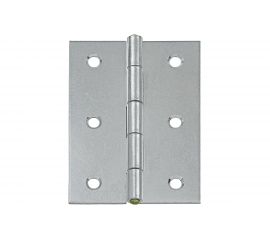 Полуширокая петля VORMANN 40х32х0,9 мм, оцинкованная, латунный штифт 00502 040 Z 