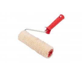 Валик REXANT натуральный бесшовный мех, ворс 12мм, ширина ролика 180мм, диам. 42мм, бюгель 6мм 89-0035 