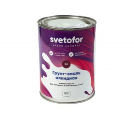 Грунт-эмаль Светофор D4 шоколад 8017 0,9кг ЗОР00005237 