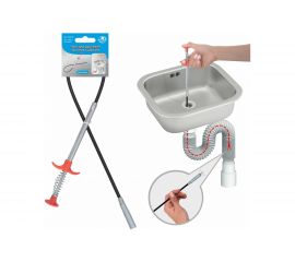 Трос для удаления засоров МУЛЬТИДОМ с щупом, длина 90 см NEW VL58-36 