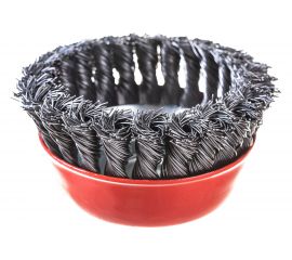 Щетка-крацовка скрученная проволока, 100 мм, М14 РемоКолор 45-1-205 