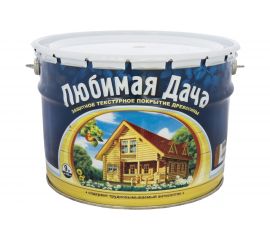 Защитно-декоративное покрытие для древесины Любимая Дача Орех 9 л 1 45318 