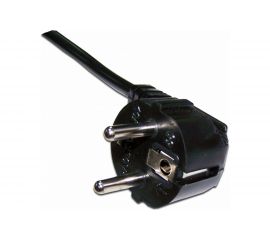 Шнур питания LANMASTER C19-Schuko , 3х1.5, 220В, 16А, черный, 5 метров LAN-PP19/SHA-5.0-BK 