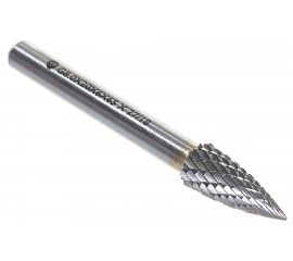 Борфреза гиперболическая с заостренным концом (8х20х6х65 мм; ВК8; G08; 20Х06) ИНСТУЛС 00001337679 