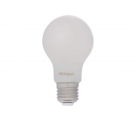 Филаментная лампа REXANT Груша A60 11.5 Вт 4000K E27 матовая колба 604-079 