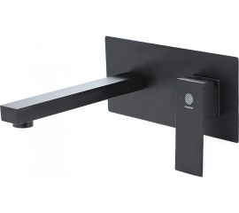 Смеситель для раковины Orange черный M04-722b 