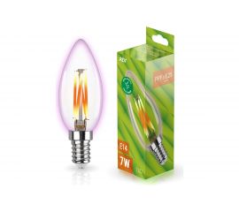 Светодиодная лампа для растений REV FILAMENT свеча C37 7 Вт, E14 32556 7 