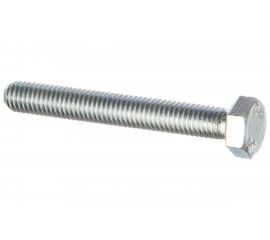 Болт Стройметиз полная резьба DIN933 М8х60, класс прочности 5.8, цинк 30 шт. 3011698 