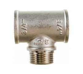 Тройник с переходом на наружную резьбу VALTEC 3/4 вн.-нар.-вн. VTr.132.N.0005 