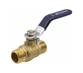 Шаровой кран ZOX 1/2 нар/нар, рукоятка 547437 