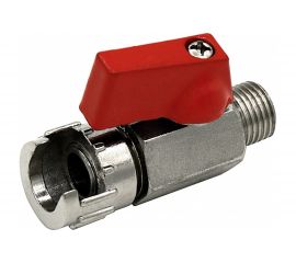 Кран шаровый KS38-BVG байонет с гайкой - наружная резьба 3/8" CONCORDE 6619298 