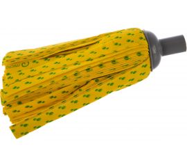 Насадка для швабры CISNE с резьбой ленточная микрофибра жёлтый 100540-01 
