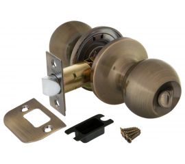 Ручка защелка PUNTO 6072 AB-B фик. бронза 25203 