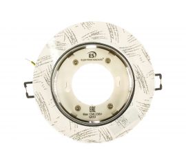 Встраиваемый светильник Elektrostandard 1062 GX53 WH/SL белый/серебро a034000 