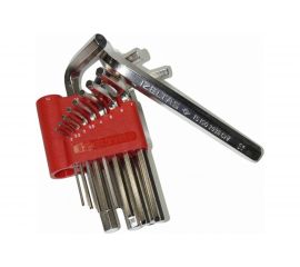 Набор ключей 6-гранных Г-образных 2-12мм 12 предметов IZELTAS 4900003112 