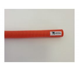 Гофрированная труба ПНД ZITEG D25мм (25/21) цвет оранжевый, 100м. 7930108870935 