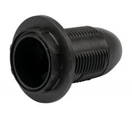 Термостойкий подвесной патрон REXANT пластиковый с кольцом Е14 черный 11-8827 