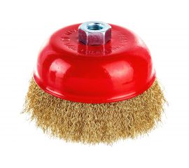 Щетка металлическая чашка (125 мм; М14) для УШМ ON 20-03-125 