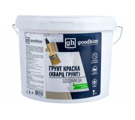 Грунт-краска кварц-грунт Goodhim GK 7кг 57945 